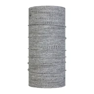Czapki i chusty sportowe damskie - Chusta wielofunkcyjna z odblaskiem Buff Dryflx US R-light Grey - miniaturka - grafika 1
