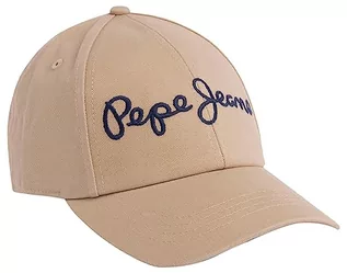 Czapki damskie - Pepe Jeans Jacob czapka z daszkiem dla chłopców, Brązowy (piaskowy), L - grafika 1