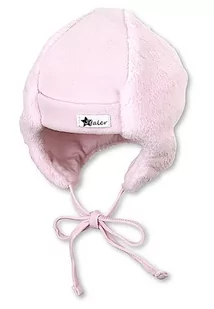 Sterntaler Dziecięce majtki dla dziewczynek Tricoté płaska czapka, różowe (Rosa 702), 37 - Czapki dla dzieci - miniaturka - grafika 1