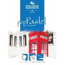 Koh-I-Noor blok z papieru fakturowego, Pop Pastel - Podobrazia, bloki, papiery - miniaturka - grafika 3