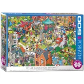 Puzzle - Eurographics Puzzle 500 What could go wrong$35 by Martin 6500-5460 - - miniaturka - grafika 1