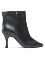 Botki damskie - Patrizia Pepe Botki 8Y0029/L011-K103 Czarny - miniaturka - grafika 1