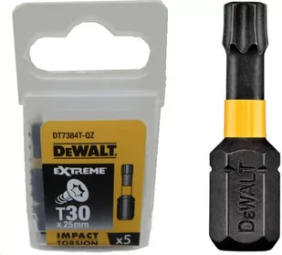 Dewalt DeWALT bity T30 Extreme Impact Torsion, 5 sztuki, 50 MM, dt7398t-QZ DT7398T-QZ - Bity - miniaturka - grafika 1