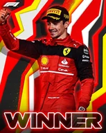 Podkładki pod mysz - PODKŁADKA POD MYSZ Nadruk 22x18cm Charles Leclerc Formuła 1 Tekst Prezent - miniaturka - grafika 1