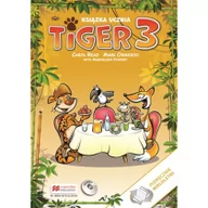 Edukacja przedszkolna - Macmillan Tiger 3 Książka ucznia Podręcznik wieloletni z płytą CD - Read Carol, Mark Ormerod - miniaturka - grafika 1