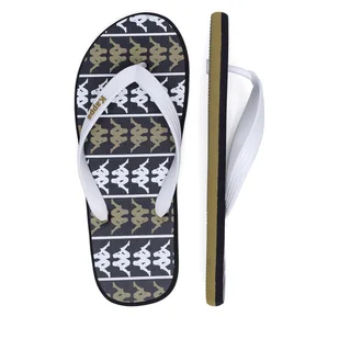 Japonki Kappa 371D2UW White - Black - Green Military Kolorowy - Klapki i japonki męskie - miniaturka - grafika 1