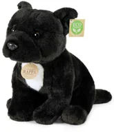 Maskotki i pluszaki - Maskotka Piesek Staffordshire Bull-Terrier Czarny - 30cm - miniaturka - grafika 1