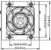 Chłodzenie procesora - Chłodzenie CPU SuperMicro Supermicro CPU-Kühler für Sockel 2518 aktiv SNK-C0111AP4L - miniaturka - grafika 1