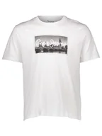 Koszulki męskie - Pepe Jeans Koszulka w kolorze białym - miniaturka - grafika 1