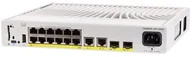 Switche - Cisco Catalyst 9200CX - Network Essentials - Switch - kompakt - L3 - managed - 12 x 10/100/1000 PoE+ + 2 x 1000Base-T + 2 x 10 Gigabit SFP+ Uplink - an Rack montierbar - PoE+ 240 W - wiederaufbereitet C9200CX12P2X2GE-RF - miniaturka - grafika 1