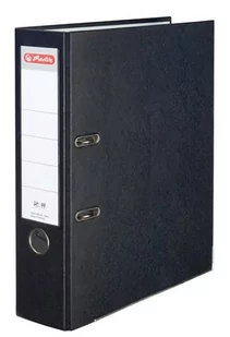 Herlitz SEGREGATOR A4 8cm Q.FILE PP CZARNY - Segregatory - miniaturka - grafika 1