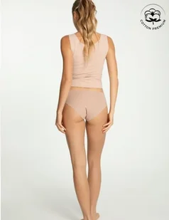 FIGI JULIMEX COTTON MOOD CLASSIC BEŻ (kolor beż, rozmiar S) - Majtki damskie FIGI JULIMEX COTTON MOOD CLASSIC BEŻ (kolor beż, rozmiar S) - Majtki damskie - miniaturka - grafika 1
