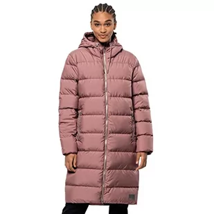 Jack Wolfskin Kobiety Frozen Palace Płaszcz Puchowy, Różowy, S - Płaszcze damskie - miniaturka - grafika 1