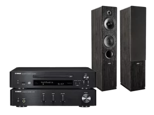 Yamaha MCR-N670D czarny + Tesi 561 czarny - Zestawy stereo - miniaturka - grafika 1