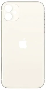 Klapka Plecki Tył iPhone 11 White Duże oczko - Części serwisowe do telefonów - miniaturka - grafika 1