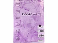 Papier do drukarek - KRESKA Papier Kredowy A4 150G/1 Szt, - miniaturka - grafika 1