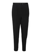 Spodnie damskie - VERO MODA Damskie spodnie VMSANDY HR zwężane NOOS, czarne, XXL/34, Schwarz, XXL x 34L - miniaturka - grafika 1