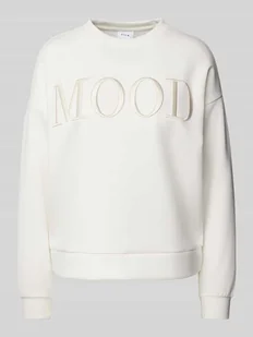 Bluza z prążkowanymi wykończeniami model ‘REFLECT’ - Bluzy damskie - miniaturka - grafika 1