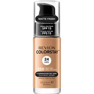 Podkłady do twarzy - Revlon ColorStay podkład z pompką do cery mieszanej i tłustej z kompleksem SoftFlex 350 Rich Tan 30ml - miniaturka - grafika 1