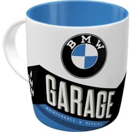 Kubki - Retro Kubek Ceramiczny BMW Garage 340 ml - miniaturka - grafika 1