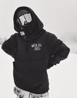 Apaszki i szaliki męskie - Polarowy Kaptur Docieplacz Czarny - miniaturka - grafika 1