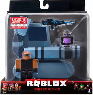 ROBLOX ROBLOX Large Vehicle Tower Battles ZED 980-10340 - Figurki dla dzieci - miniaturka - grafika 2