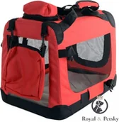 Transportery dla kotów - Royal and Petsky Transporter rozmiar M czerwony, model DK2-01 DK2-01 - miniaturka - grafika 1