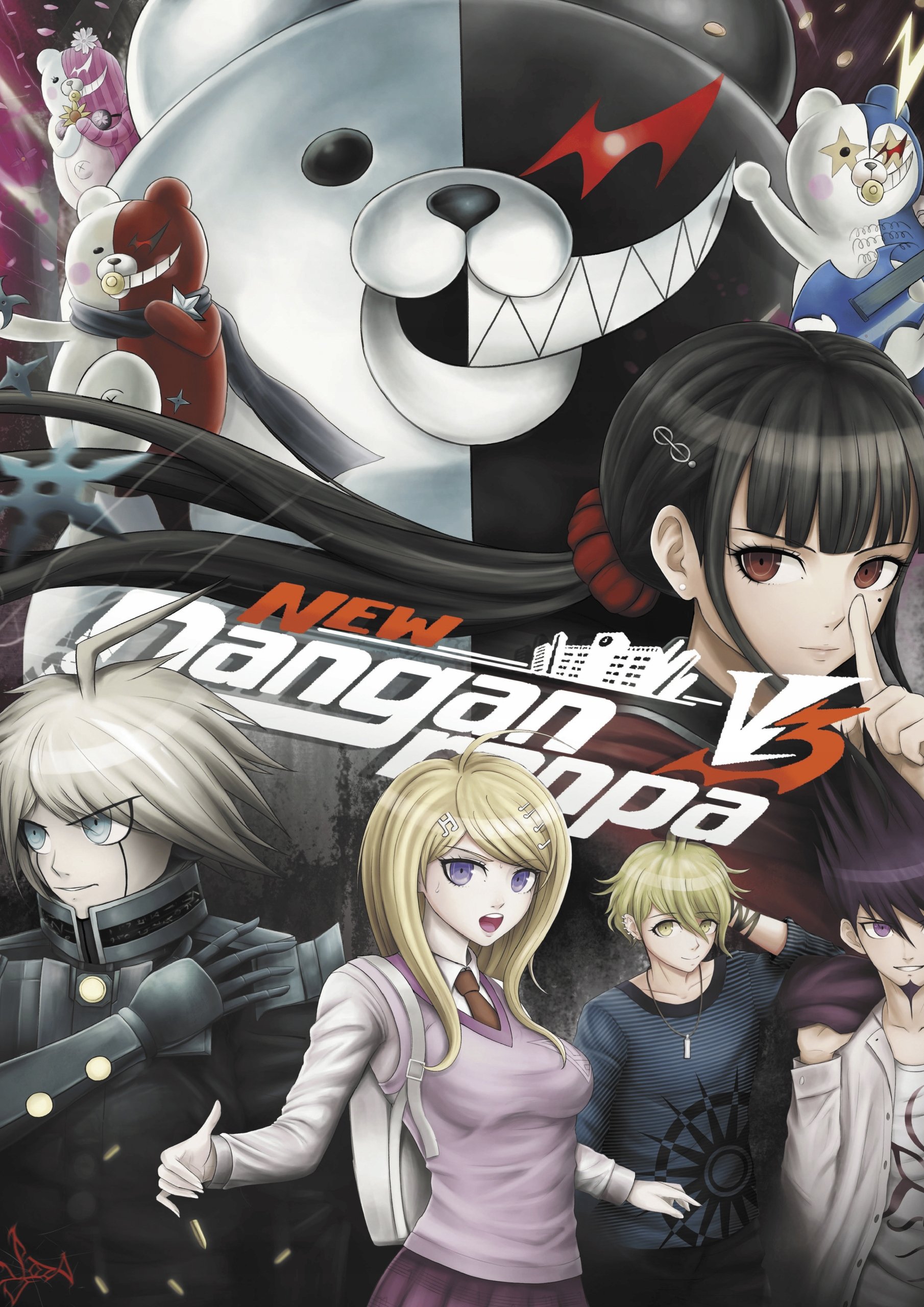 Plakat A3 anime manga Danganronpa