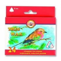 Koh-I-Noor kredki Trio Wax Jumbo, 24 kolor - Kredki, ołówki, pastele i pisaki - miniaturka - grafika 1