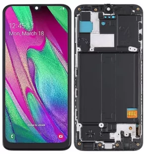 WYŚWIETLACZ EKRAN LCD DO SAMSUNG A40 RAMKA INCELL - Części serwisowe do telefonów - miniaturka - grafika 1