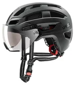 Kaski rowerowe - UVEX finale Visor City Trekking kask rowerowy czarna 2018, 56-61cm 4107530317 - miniaturka - grafika 1