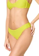 Stroje kąpielowe - goldenpoint Bikini damski kostium kąpielowy, średniej wysokości, zielony, S - miniaturka - grafika 1