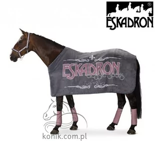Eskadron Derka CLASSIC SPORTS jesień-zima 2017/18 DRALON Trademark anthra melange/orchidmauve - Derki dla konia - miniaturka - grafika 1