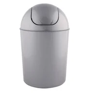 Kosze na śmieci - Kosz na śmieci Oscar 7 l srebrny - miniaturka - grafika 1