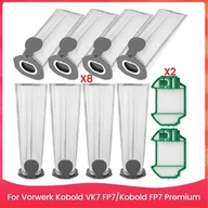 Worki do odkurzaczy - Worki do odkurzaczy do worków filtracyjnych Vorwerk Kobold VK7 FP7, Kobold FP7 Premium Części zamienne Jak pokazano - miniaturka - grafika 1