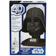 Figurki dla dzieci - Puzzle 4D Build Star Wars Gwiezdne Wojny hełm Dartha Vadera model figurka 3D do złożenia - miniaturka - grafika 1