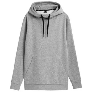 Bluza Męska 4F Chłodny Jasny Szary Melanż Nosh4 Blm352 27M-Xl - Bluzy męskie - miniaturka - grafika 1
