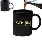 Herbata - Bazinga Periodic Symbole - nowość 325 ml magiczny kubek zmieniający ciepło i pudełko prezentowe zestaw herbata kawa biuro praca dom - miniaturka - grafika 1