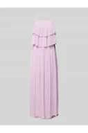 Sukienki - Długa sukienka z falbanami model CHIFFON - Vila - miniaturka - grafika 1