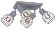 Lampy sufitowe - Kaja ALFRED OLSZEWSKI Lampa sufitowa K-4587 z serii MIKA GRAY - miniaturka - grafika 1