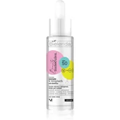 Serum do twarzy - Ochronne ultralekkie serum w kroplach spf 50 - miniaturka - grafika 1
