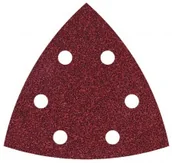 Materiały ścierne - Wolfcraft Papier ścierny samoprzyczepny korund 95mm granulacja 60, 80, 120 (25szt.) 1865100 - miniaturka - grafika 1