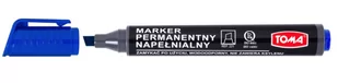 Artline Marker permanentny 1-5mm niebieski ścięty Toma TO221 - Markery permanentne - miniaturka - grafika 1