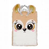 Szkolne artykuły papiernicze - Notes A5/80K linia Sarenka pluszowy - miniaturka - grafika 1