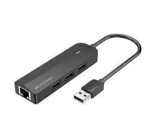 Vention CHPBB 0,15m Czarny - Huby USB - miniaturka - grafika 1