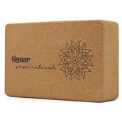 Klocki do jogi - Tiguar Kostka do jogi z korka natural TI-J0003 - miniaturka - grafika 1