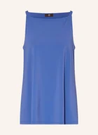 Bluzki damskie - Riani Bluzka Bez Rękawów blau - miniaturka - grafika 1