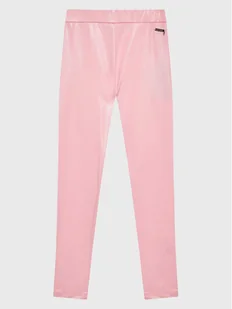 Guess Legginsy J3RB05 KBL40 Różowy Slim Fit - Legginsy - miniaturka - grafika 1