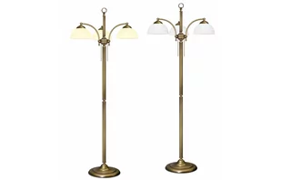 Lampa podłogowa mosiężna V-P3 - Lampy stojące Lampa podłogowa mosiężna V-P3 - Lampy stojące - miniaturka - grafika 1