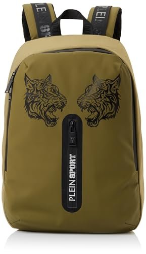 PLEIN SPORT Plecak Seattle, Torba na ramię Unisex Dorosły, Army, Army